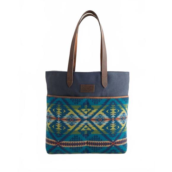 NEW PENDLETON women's diamond desert market tote bag in multi - Picture 1 of 2